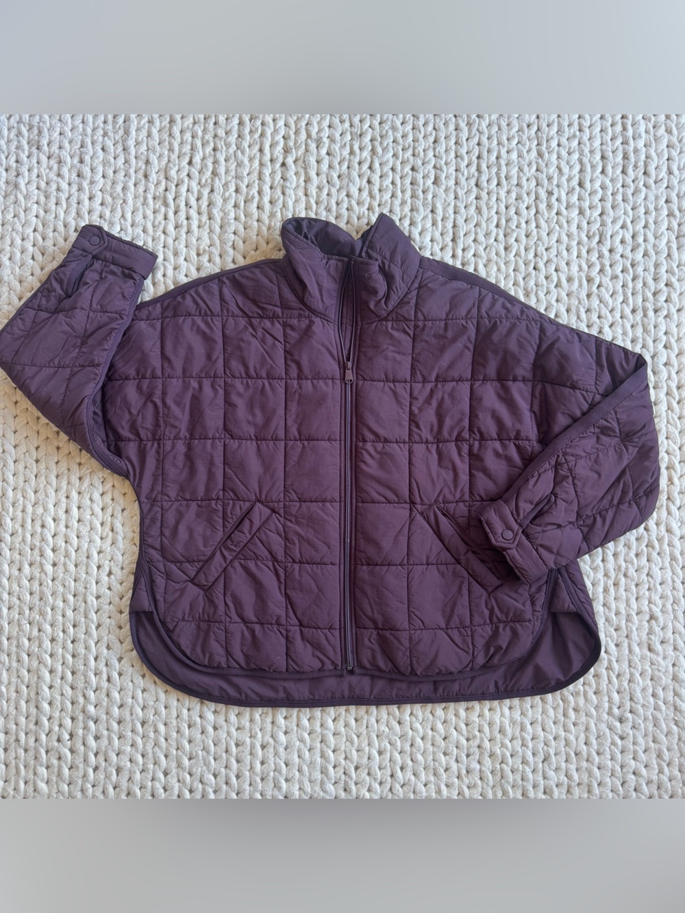 FP Movement by Free People Pippa Packable Puffer Jacket Plum
